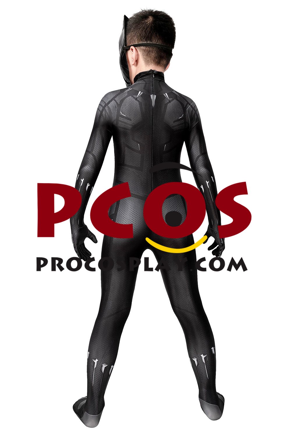 Black Panther 2018 T'Challa Cosplay Costume Jumpsuit For Kids C00251