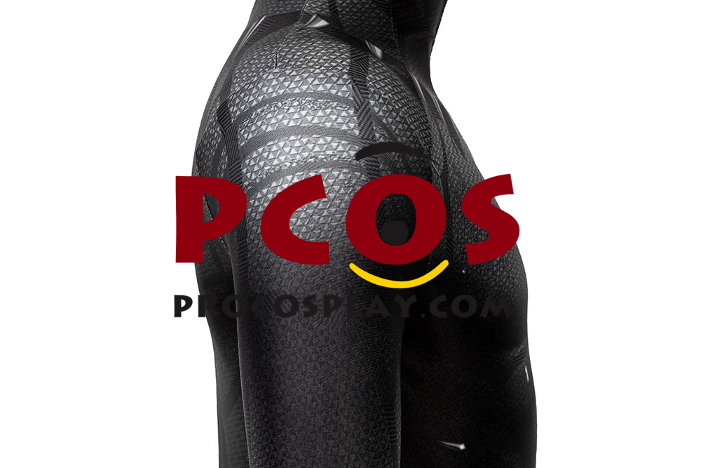 Black Panther 2018 T'Challa Cosplay Costume Jumpsuit For Kids C00251
