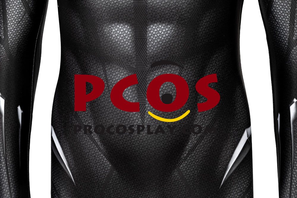 Black Panther 2018 T'Challa Cosplay Costume Jumpsuit For Kids C00251