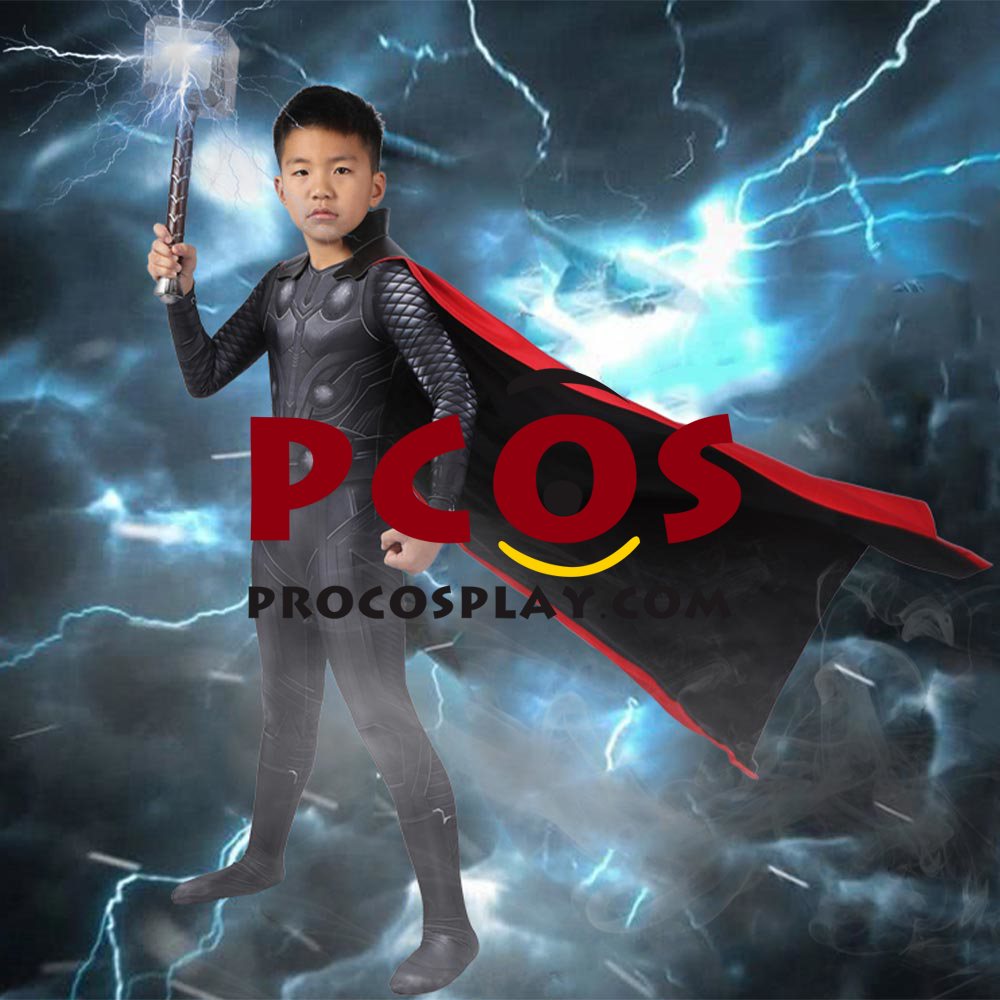 Infinity War Thor Cosplay Costume For Kids C00954
