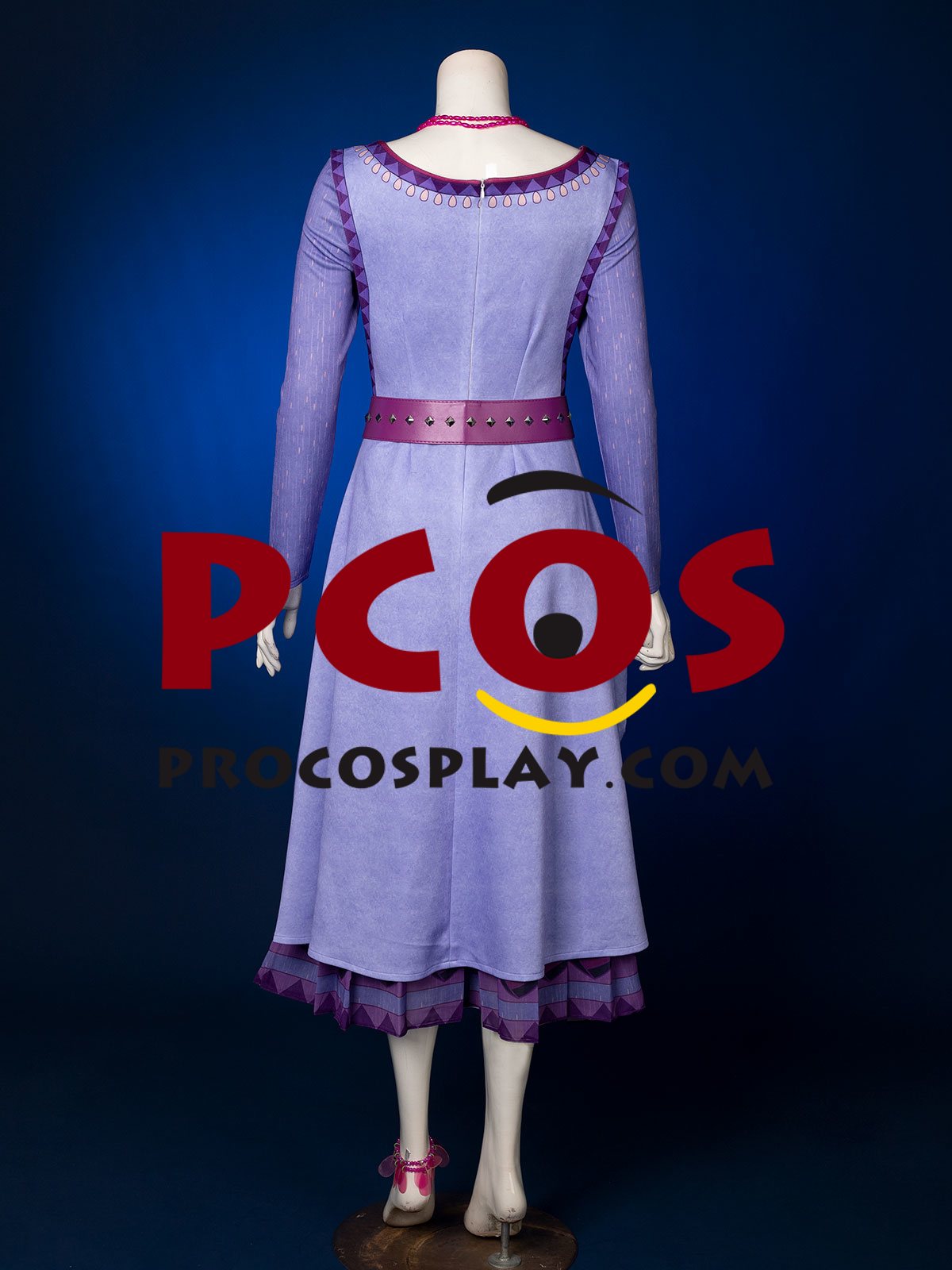 2023 Movie Wish Asha Cosplay Costume C08734 Upgraded Version