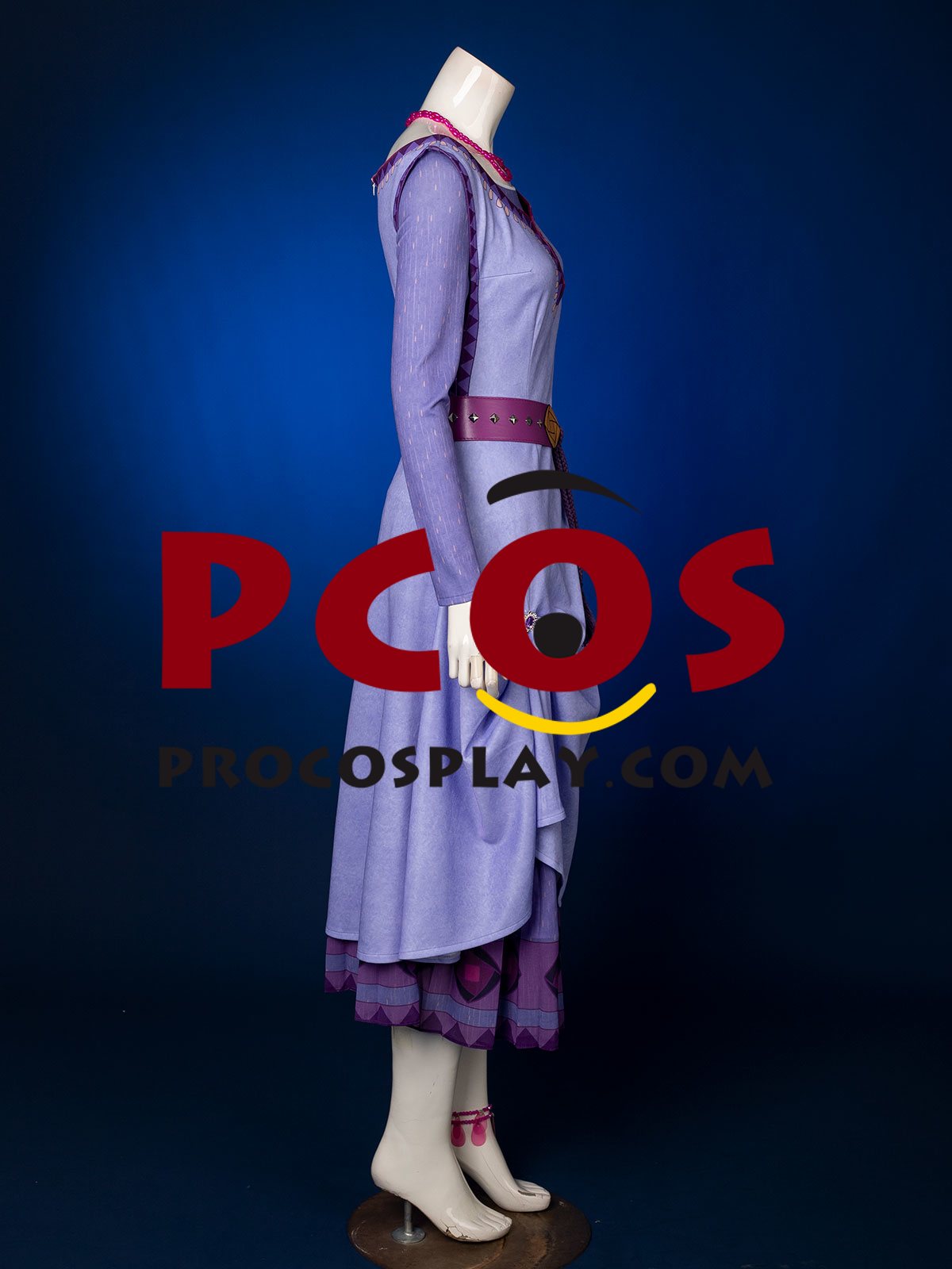 2023 Movie Wish Asha Cosplay Costume C08734 Upgraded Version