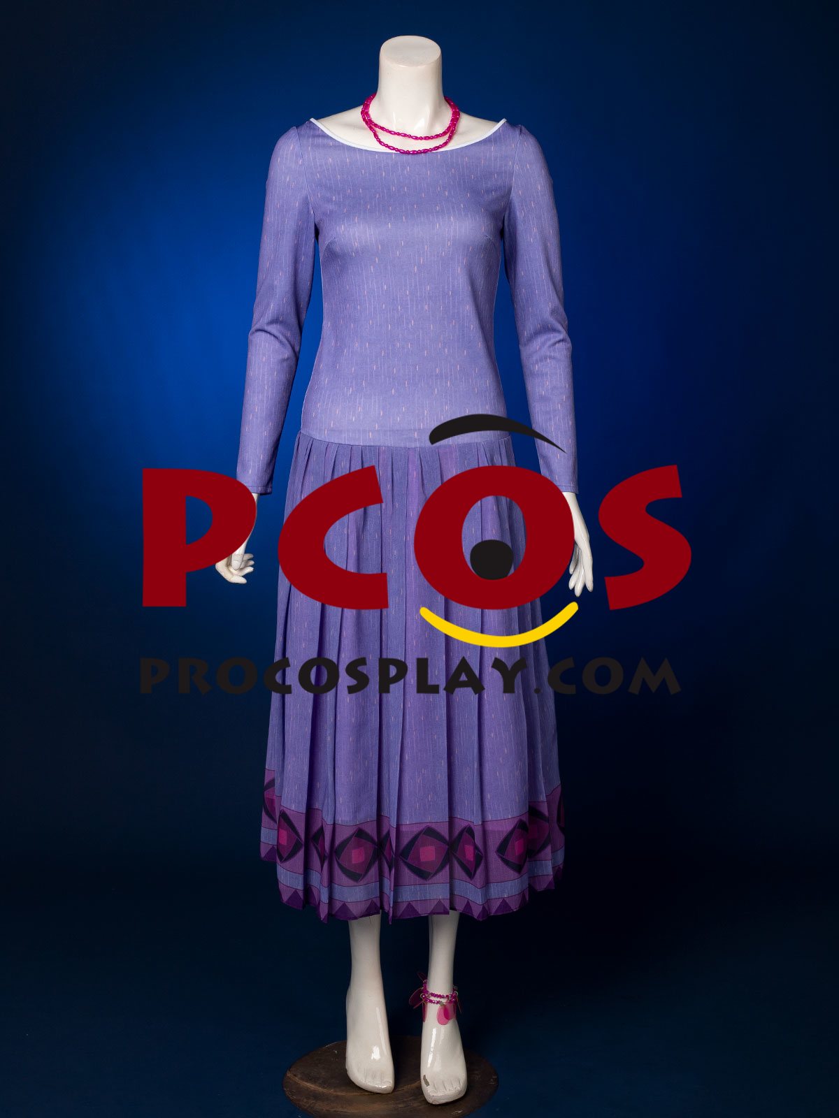 2023 Movie Wish Asha Cosplay Costume C08734 Upgraded Version