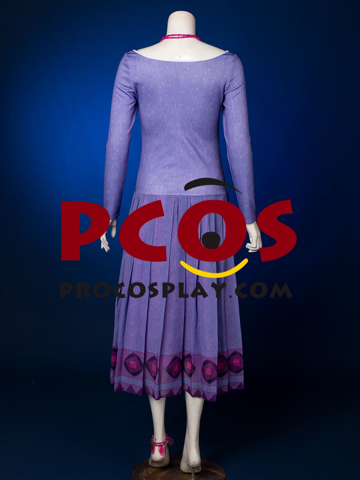 2023 Movie Wish Asha Cosplay Costume C08734 Upgraded Version