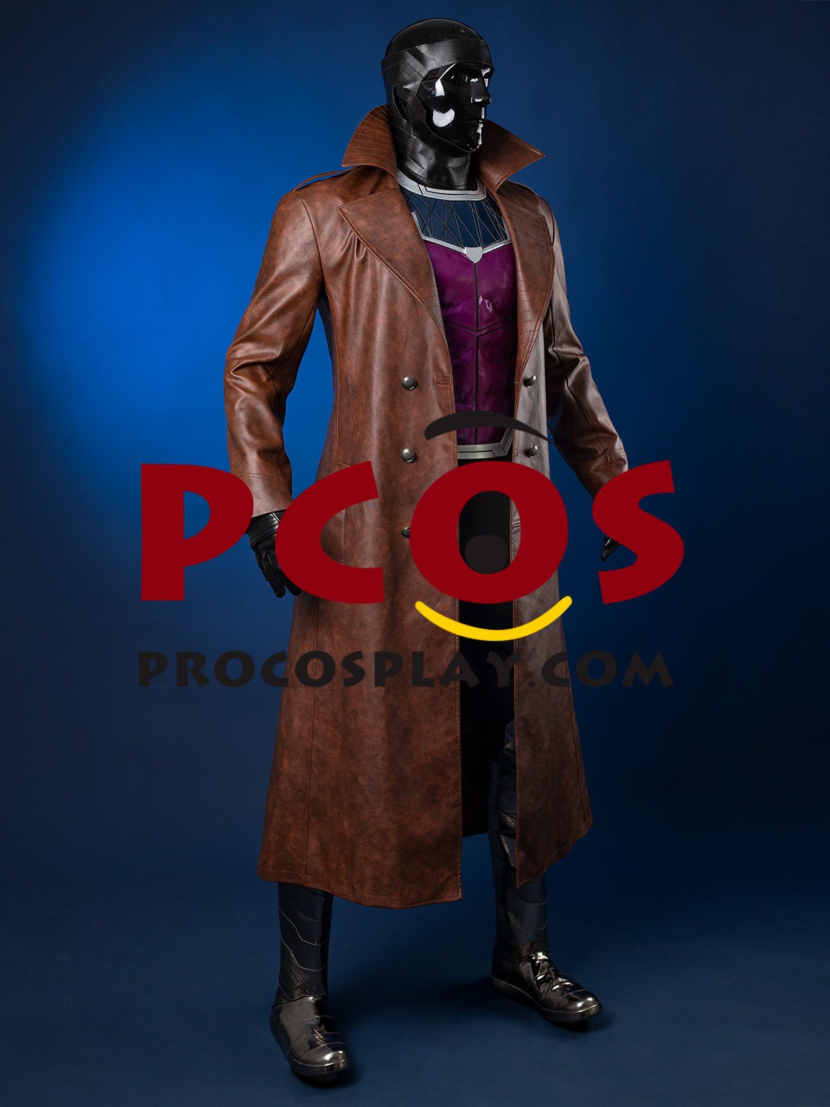 Deadpool 3 Deadpool & Wolverine Gambit Remy Etienne LeBeau Cosplay Costume Updated Version C09299