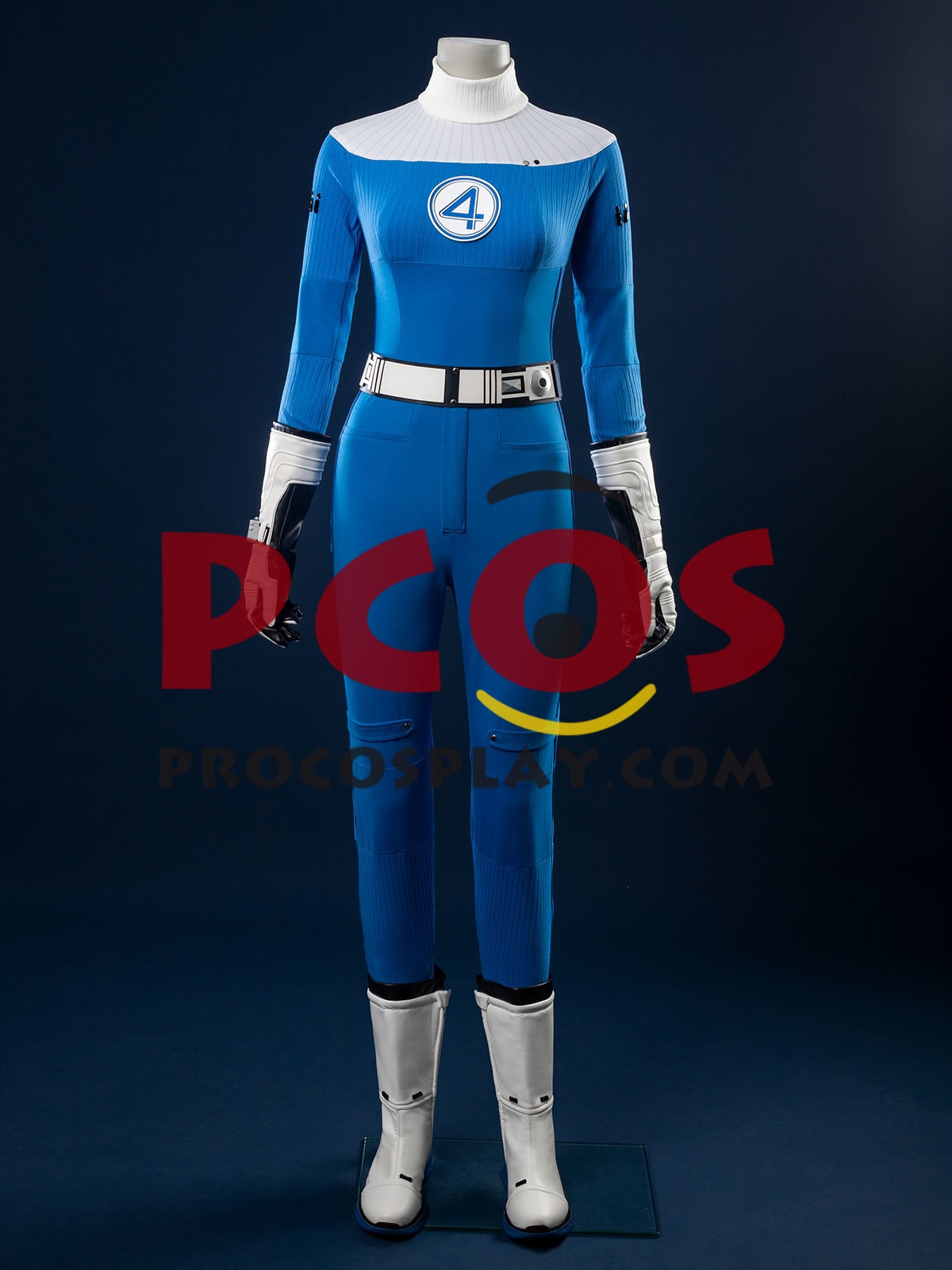 (image for) Ready to Ship Fantastic Four: First Steps Invisible Woman Susan Storm Cosplay Costume Upgraded Version C09549