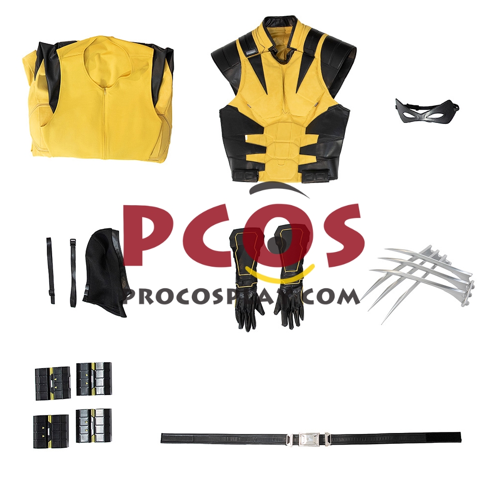 Game Version James Howlett Wolverine Cosplay Costume Matte Version C09934