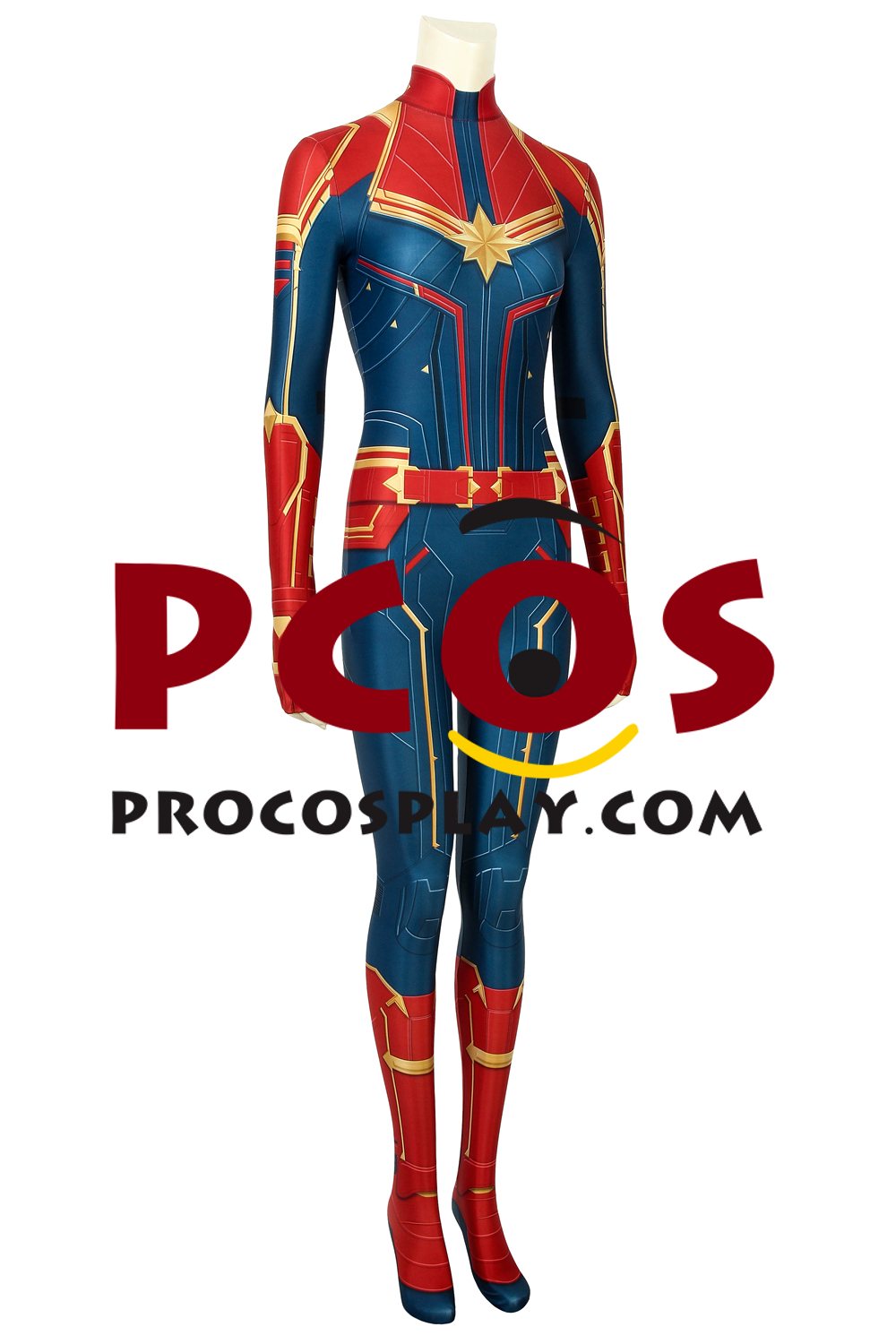 Carol Danvers 3D Version Cosplay Costume mp005163