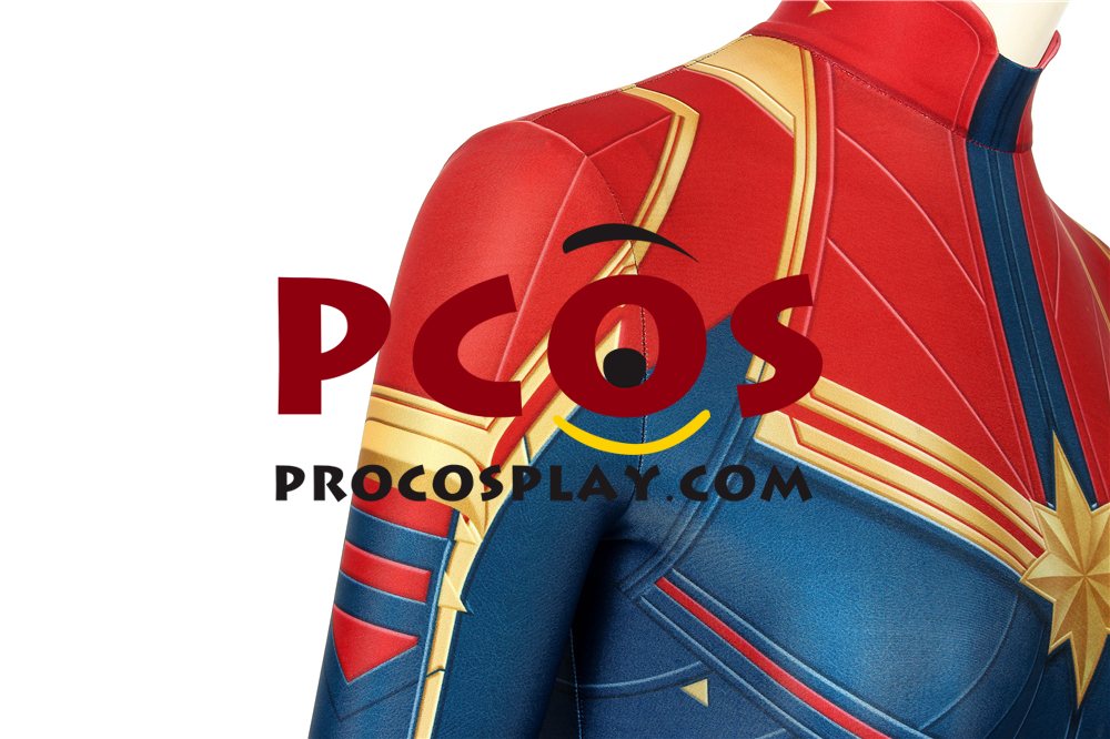 Carol Danvers 3D Version Cosplay Costume mp005163