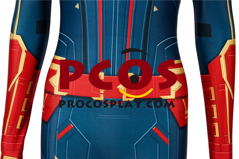 Carol Danvers 3D Version Cosplay Costume mp005163