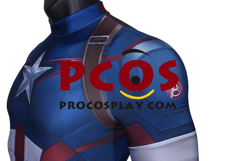 Age of Ultron Captain America Steve Rogers Cosplay Costume mp005458