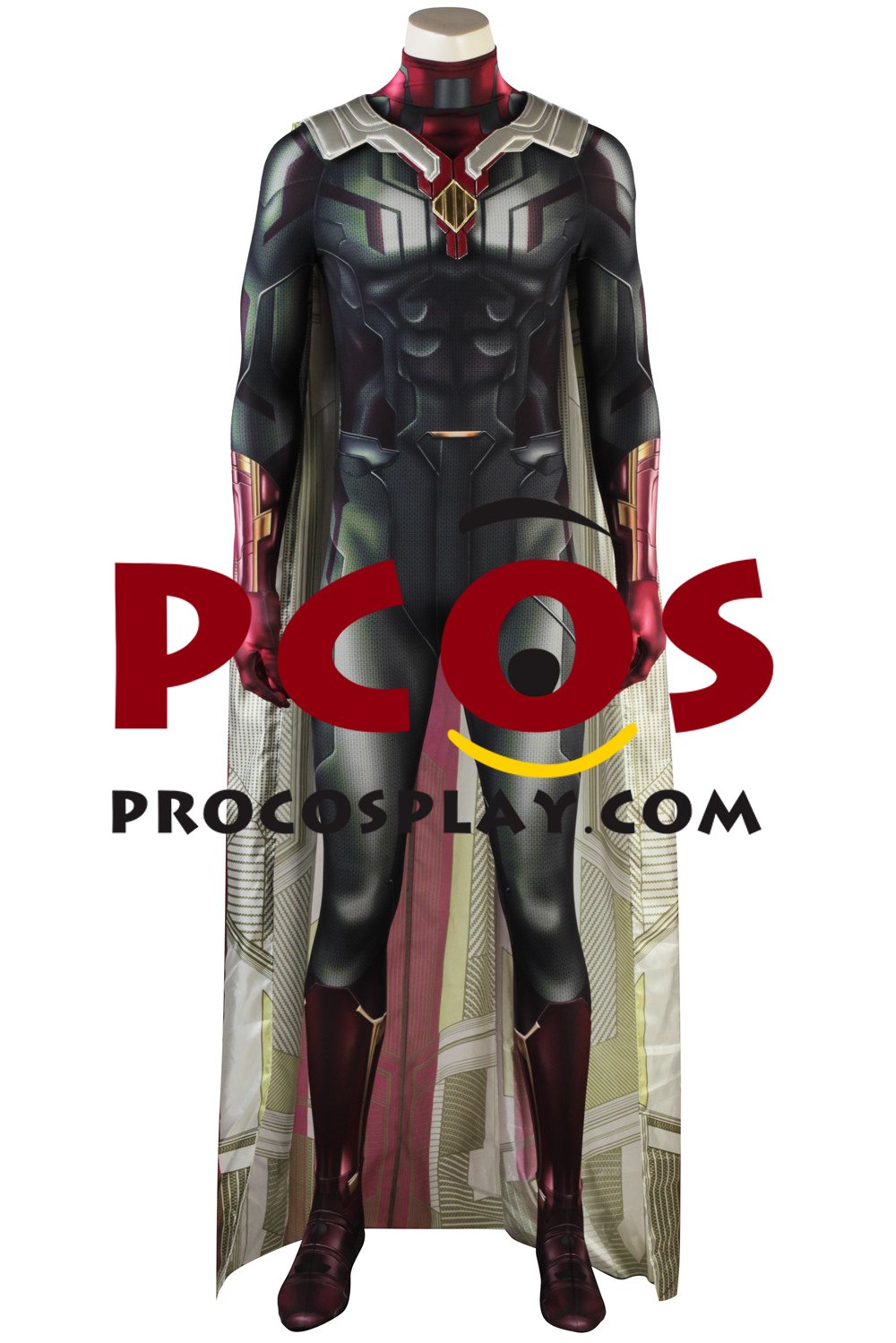 Infinity War Vision Cosplay Costume 3D Jumpsuit mp005410 (image for) Infinity War Vision Cosplay Costume 3D Jumpsuit mp005410