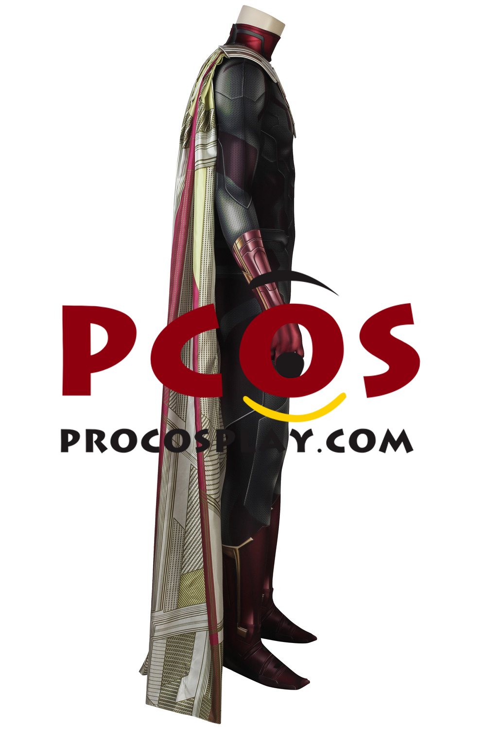 Infinity War Vision Cosplay Costume 3D Jumpsuit mp005410