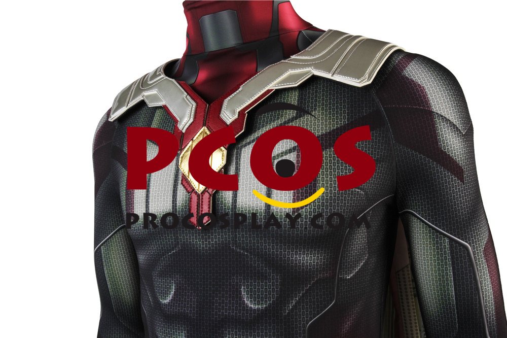 Infinity War Vision Cosplay Costume 3D Jumpsuit mp005410
