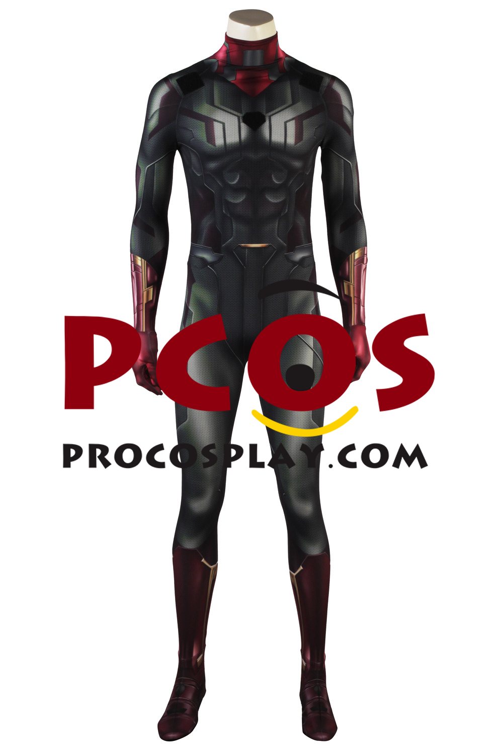 Infinity War Vision Cosplay Costume 3D Jumpsuit mp005410
