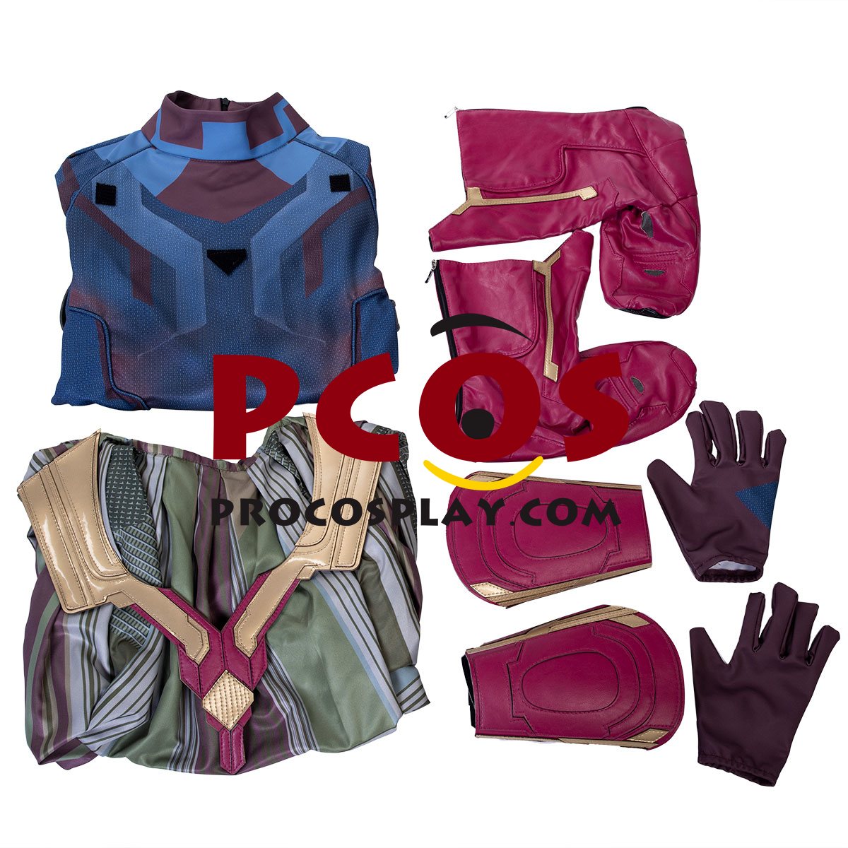 Infinity War Vision Cosplay Costume mp005496