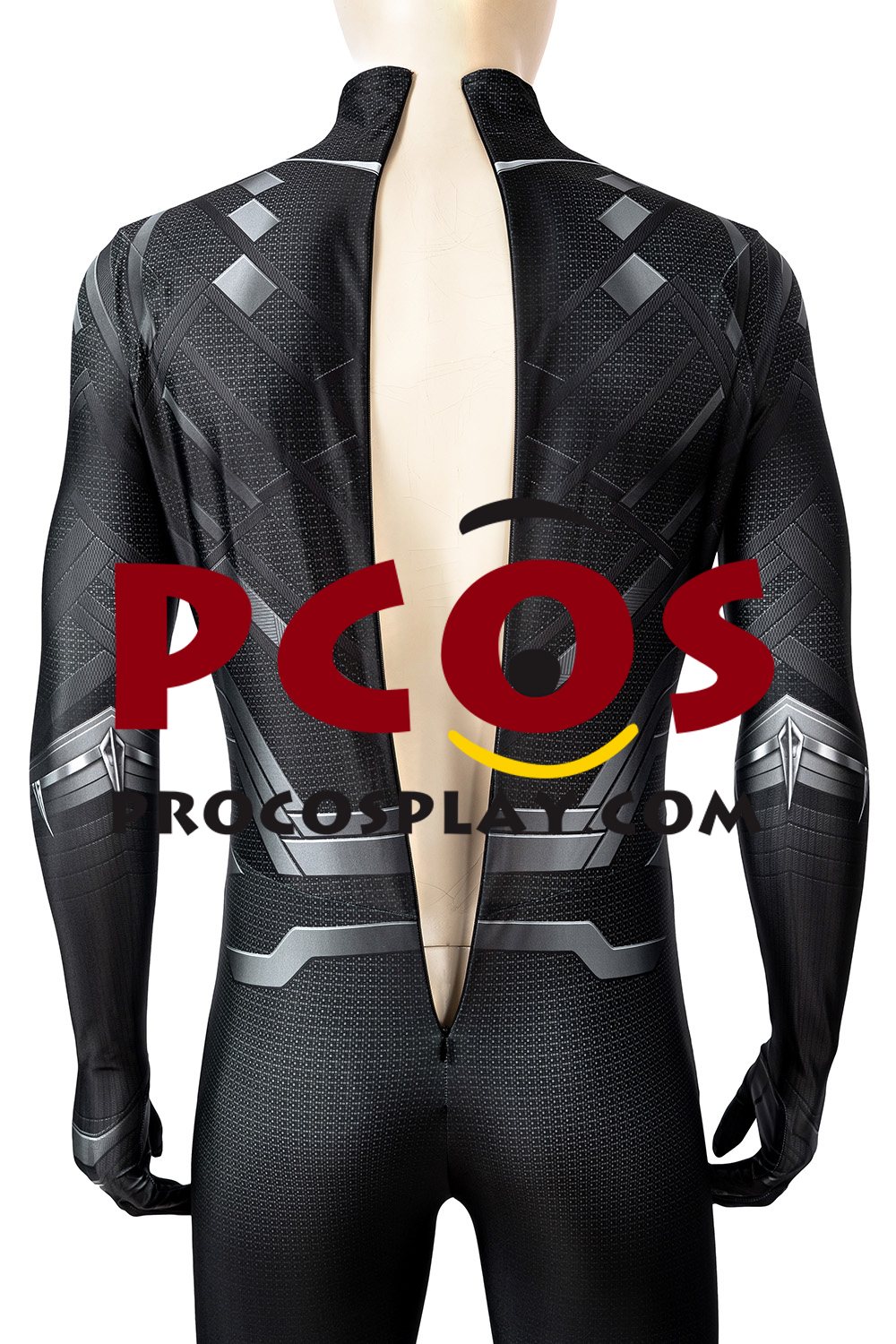 Civil War T'Challa Black Panther Cosplay Costume Jumpsuit C00252