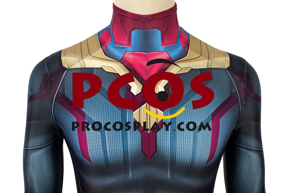 Infinity War Vision Cosplay Costume Jumpsuit C00254