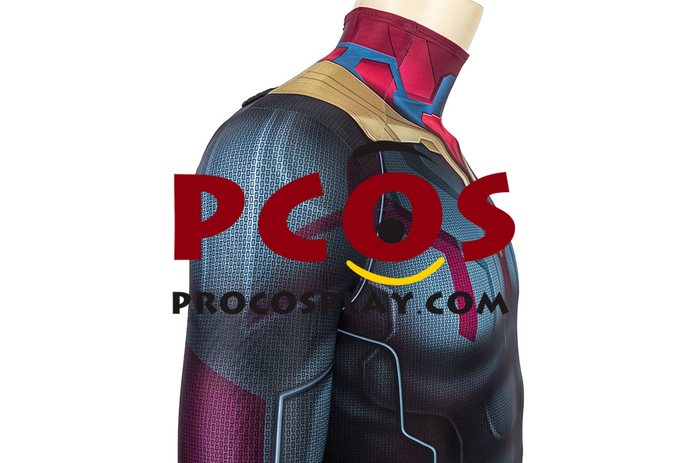 Infinity War Vision Cosplay Costume Jumpsuit C00254