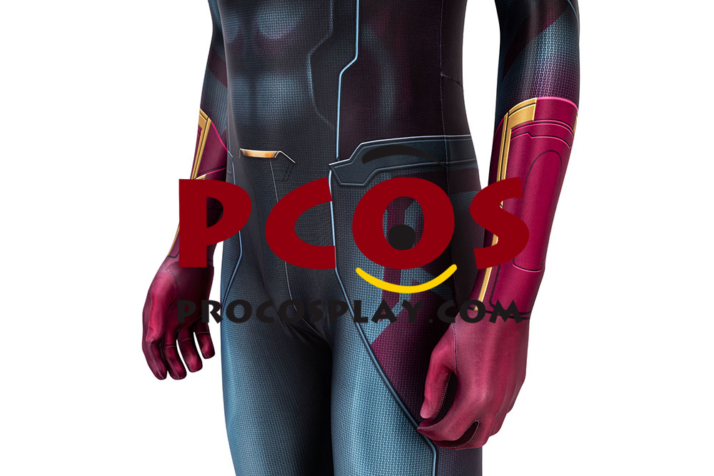 Infinity War Vision Cosplay Costume Jumpsuit C00254