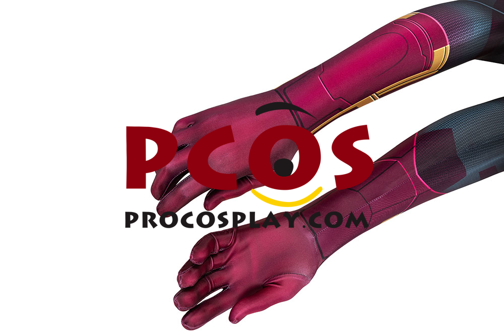 Infinity War Vision Cosplay Costume Jumpsuit C00254
