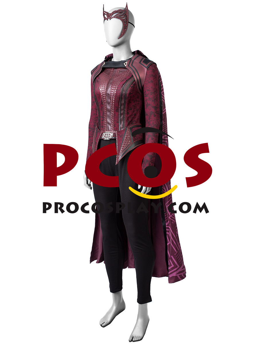Doctor Strange in the Multiverse of Madness Scarlet Witch Wanda Cosplay Costume C00999