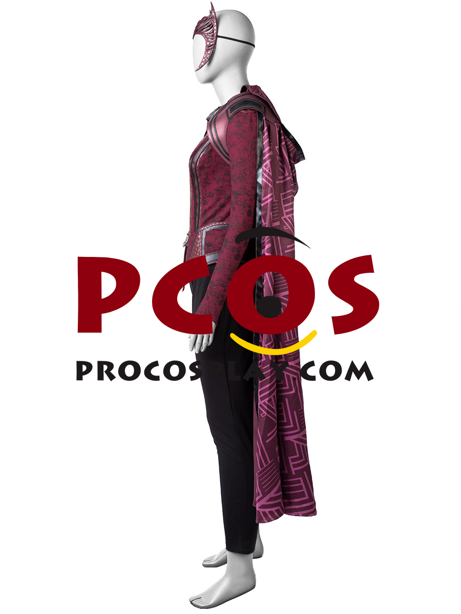 Doctor Strange in the Multiverse of Madness Scarlet Witch Wanda Cosplay Costume C00999