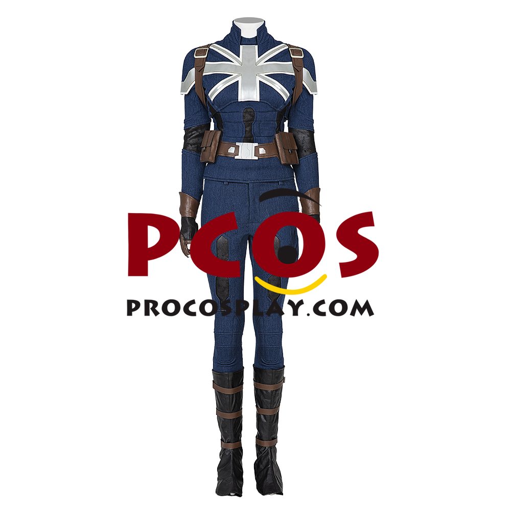 What if...? Peggy Carter Captain Carter Cosplay Costume C07199 (image for) What if...? Peggy Carter Captain Carter Cosplay Costume C07199