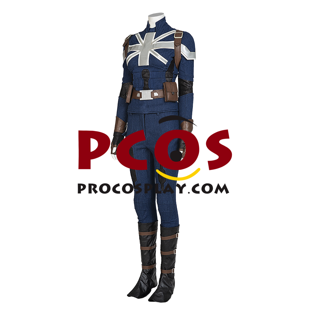 What if...? Peggy Carter Captain Carter Cosplay Costume C07199