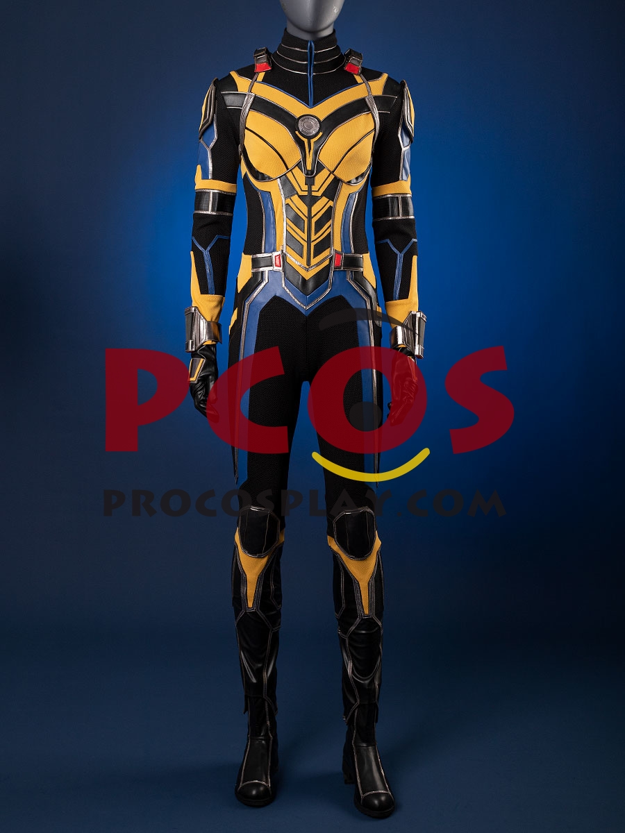 Ant-Man and the Wasp: Quantumania Hope van Dyne Wasp Cosplay Costume Knit Version C07501 Upgraded Version