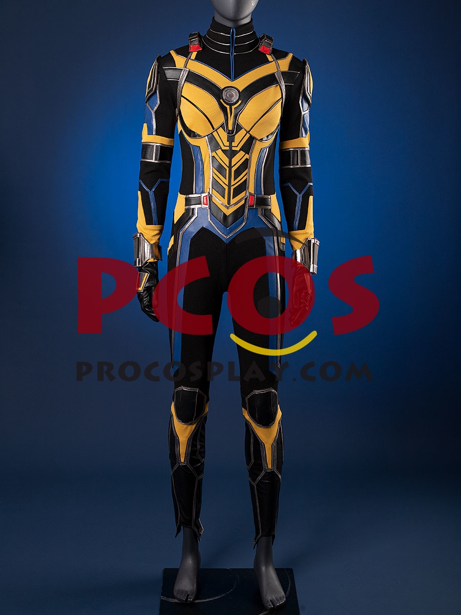 Ant-Man and the Wasp: Quantumania Hope van Dyne Wasp Cosplay Costume Knit Version C07501 Upgraded Version