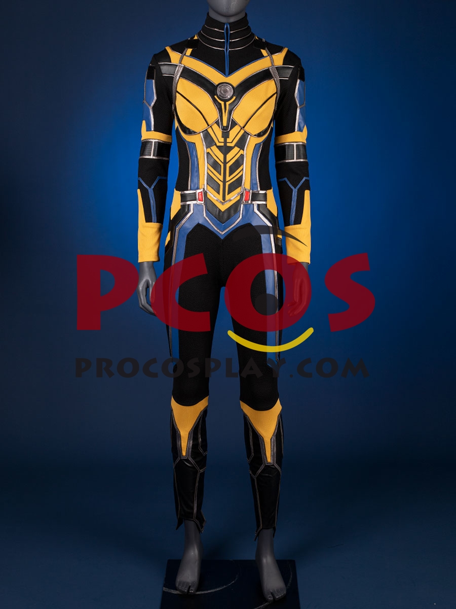 Ant-Man and the Wasp: Quantumania Hope van Dyne Wasp Cosplay Costume Knit Version C07501 Upgraded Version