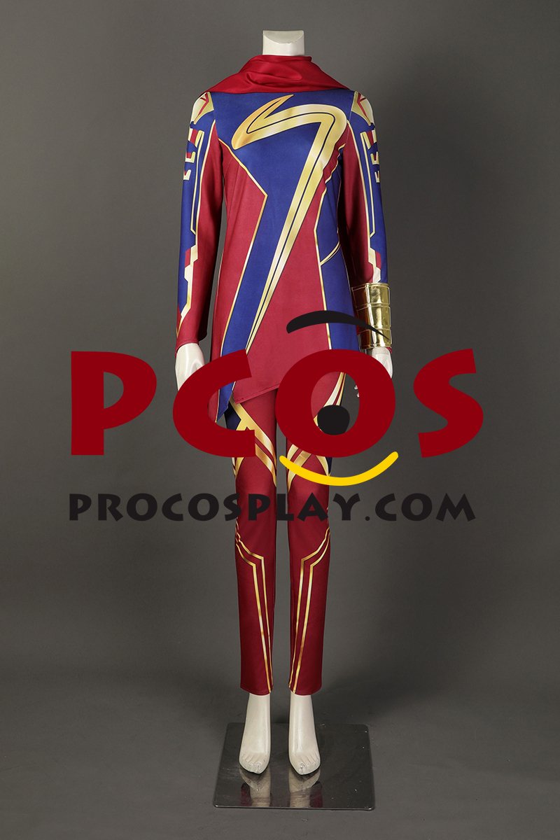 (image for) Kamala Khan Cosplay Costume C08307E