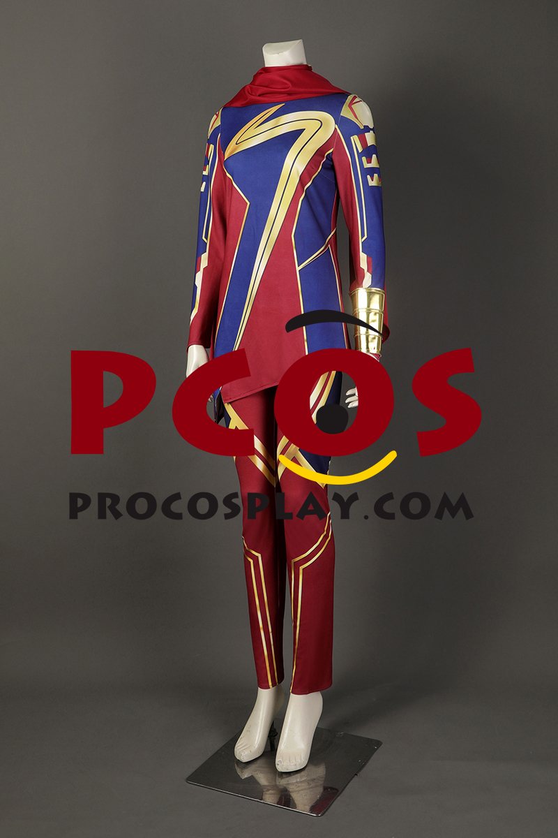 Kamala Khan Cosplay Costume C08307E