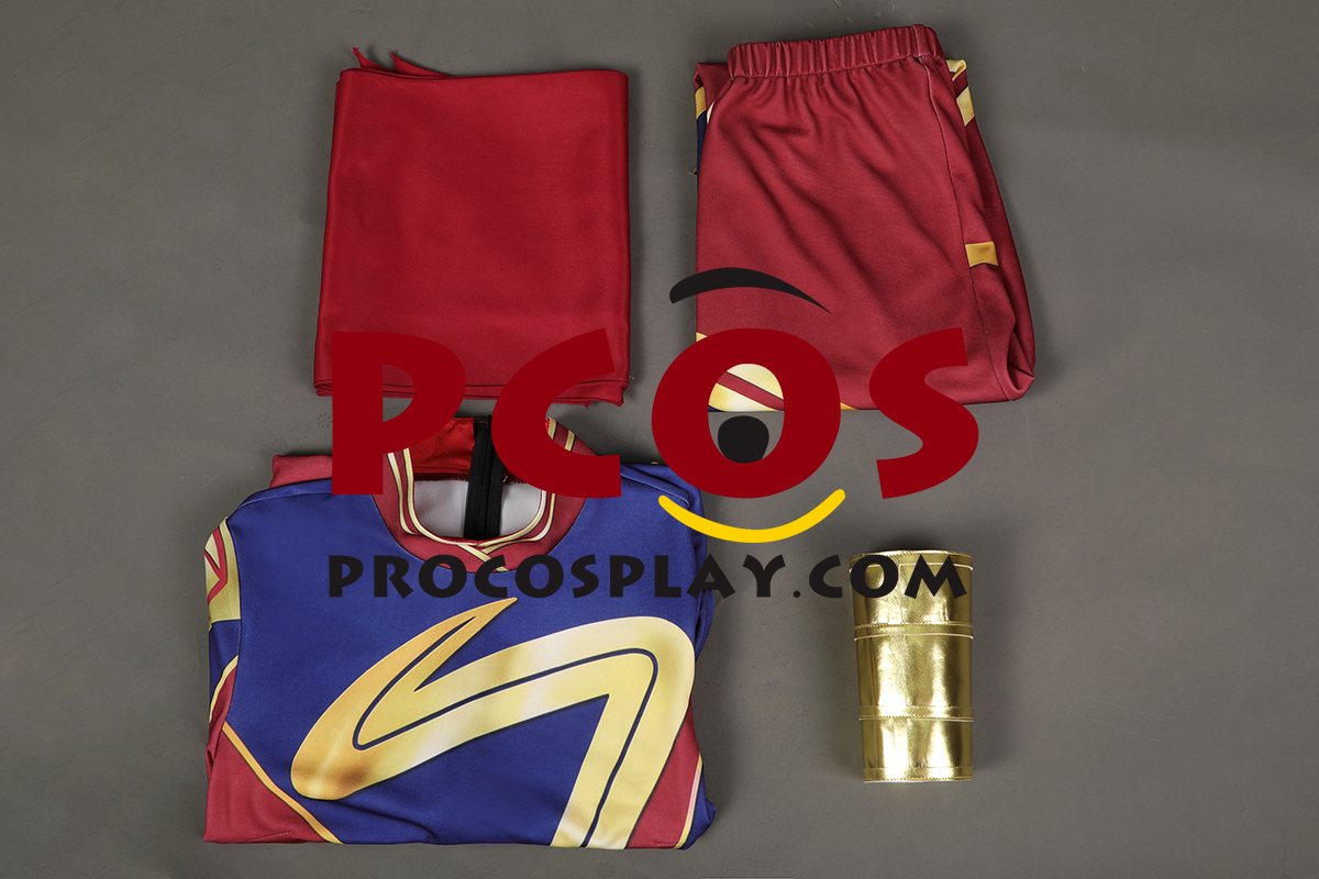 Kamala Khan Cosplay Costume C08307E