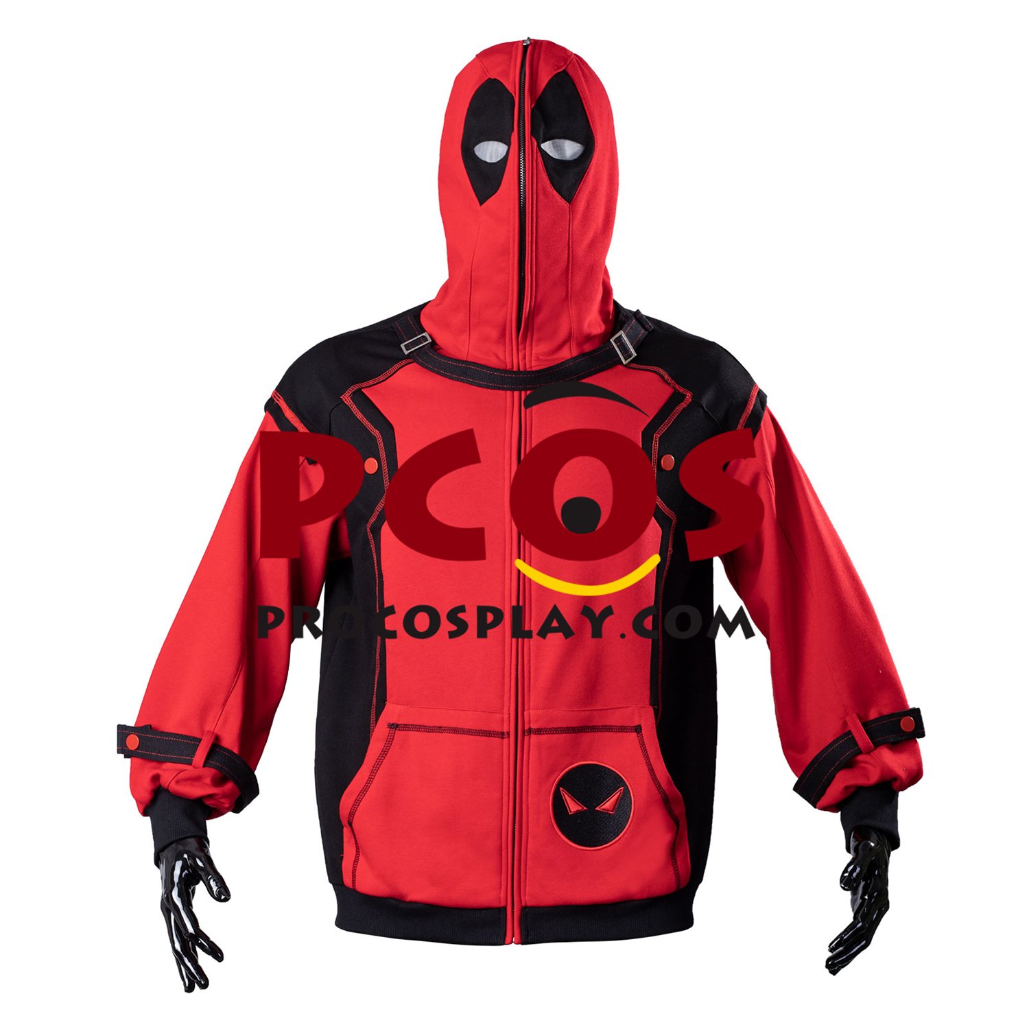 (image for) Ready to Ship Deadpool Wade Wilson Zip-Up Hoodie IF0005