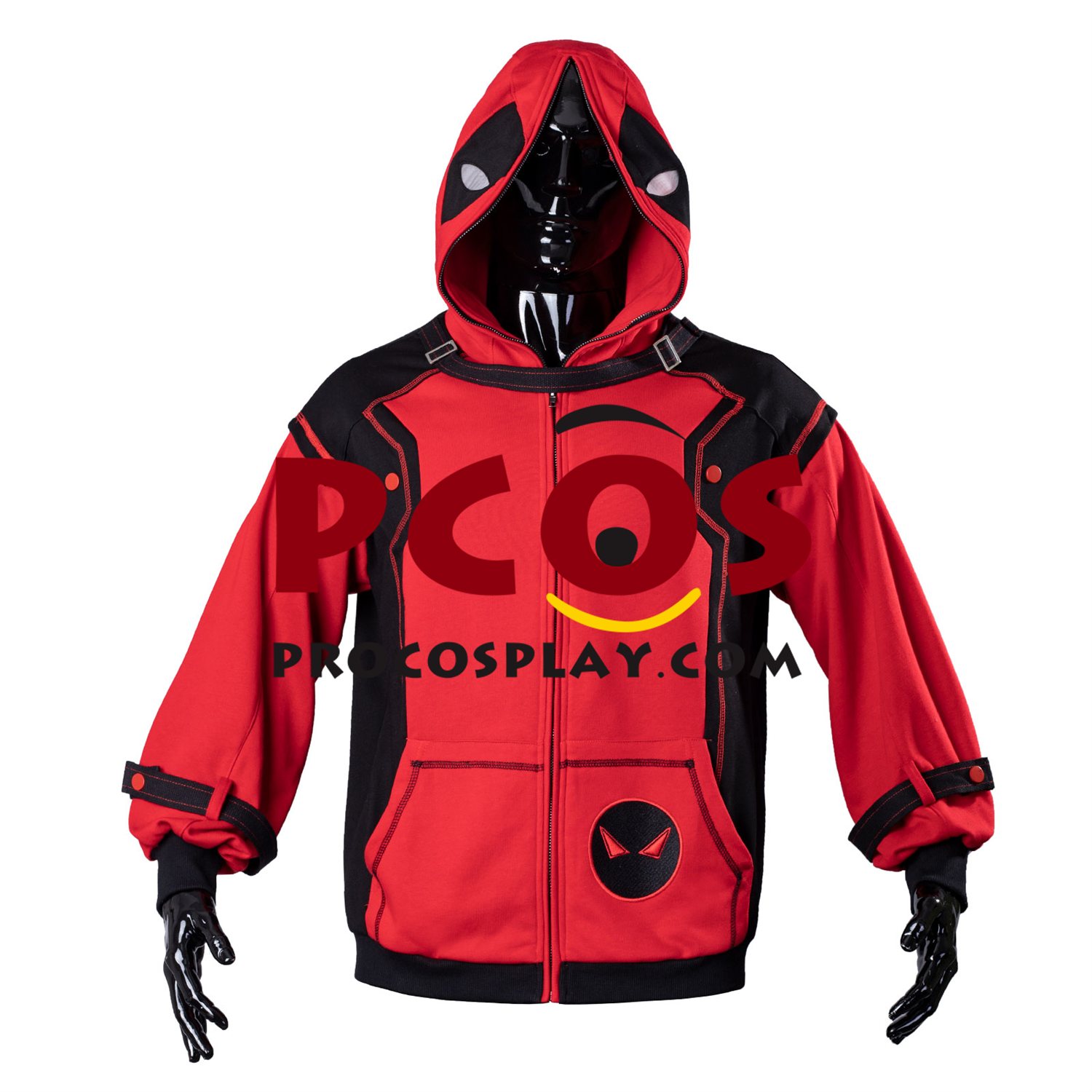 Ready to Ship Deadpool Wade Wilson Zip-Up Hoodie IF0005