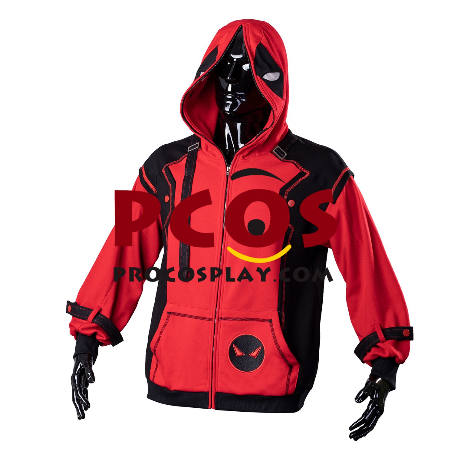 Ready to Ship Deadpool Wade Wilson Zip-Up Hoodie IF0005