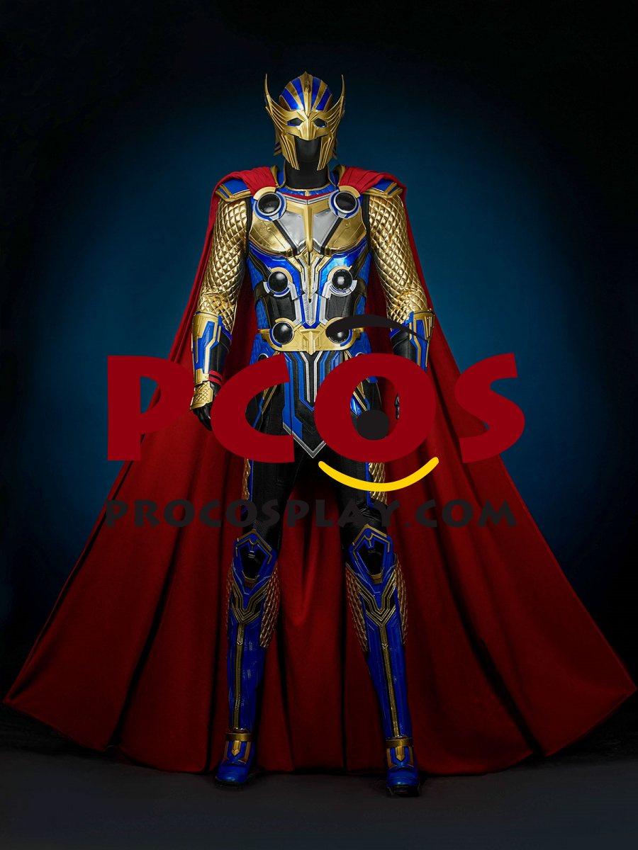 Thor: Love and Thunder Thor Cosplay Costume C09397 Top Version (image for) Thor: Love and Thunder Thor Cosplay Costume C09397 Top Version