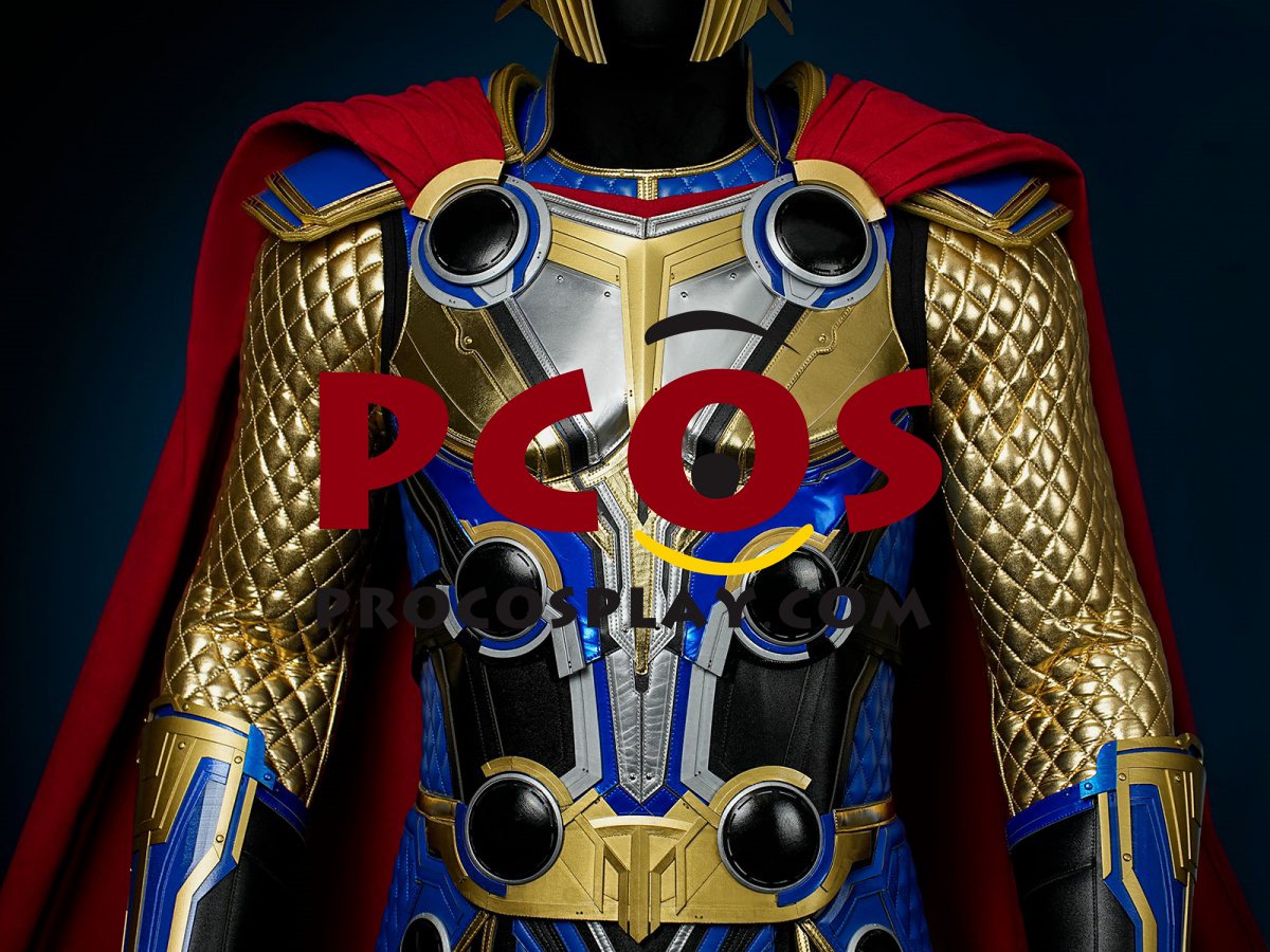 Thor: Love and Thunder Thor Cosplay Costume C09397 Top Version