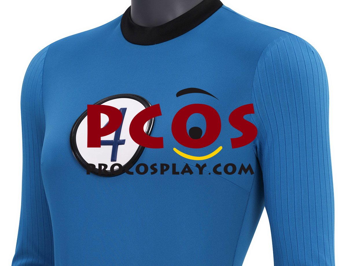 Fantastic Four: First Steps Invisible Woman Cosplay Costume C09572