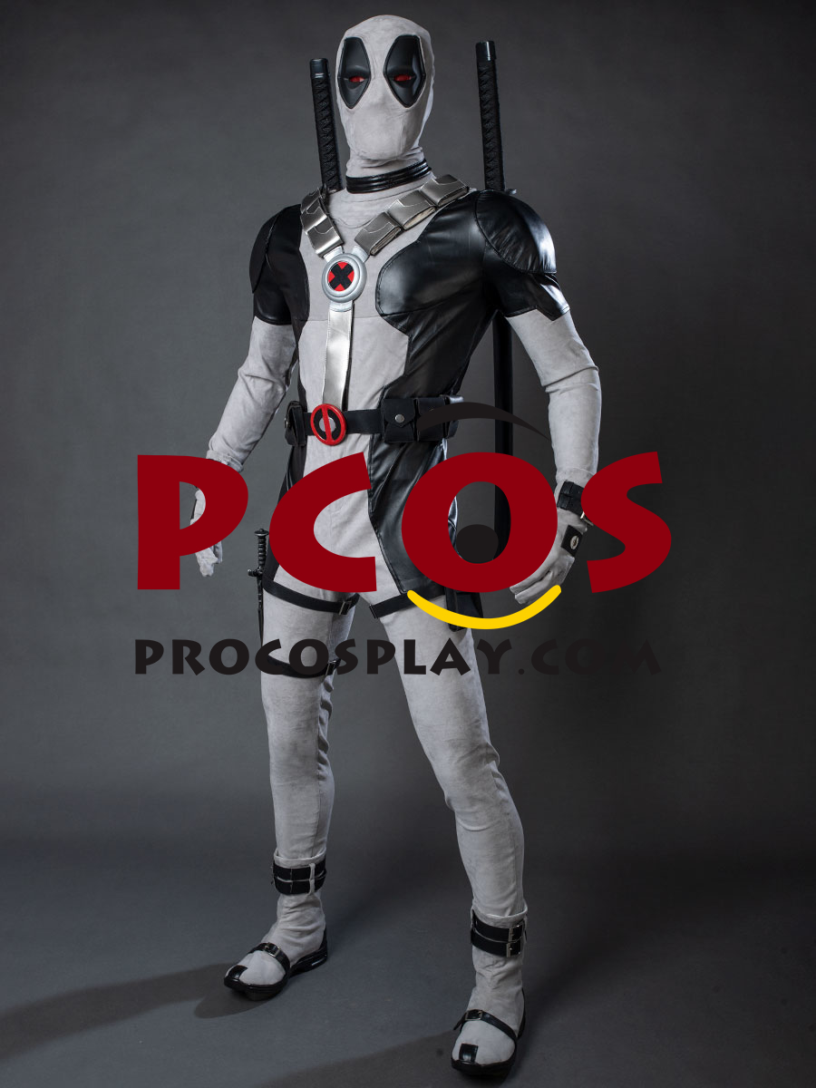 Ready to Ship X-Force Deadpool Wade Wilson Cosplay Set (S with US 9.5) mp005474