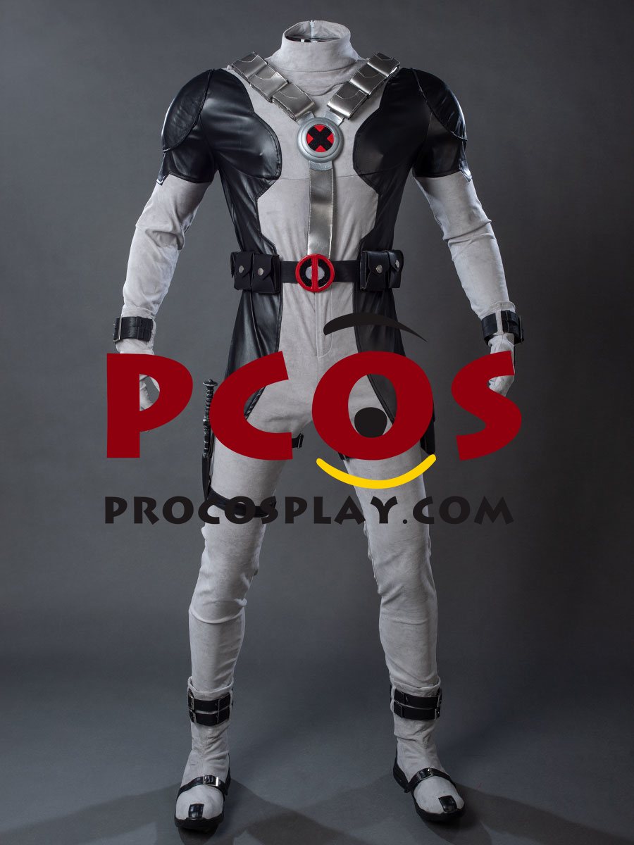 Ready to Ship X-Force Deadpool Wade Wilson Cosplay Set (S with US 9.5) mp005474