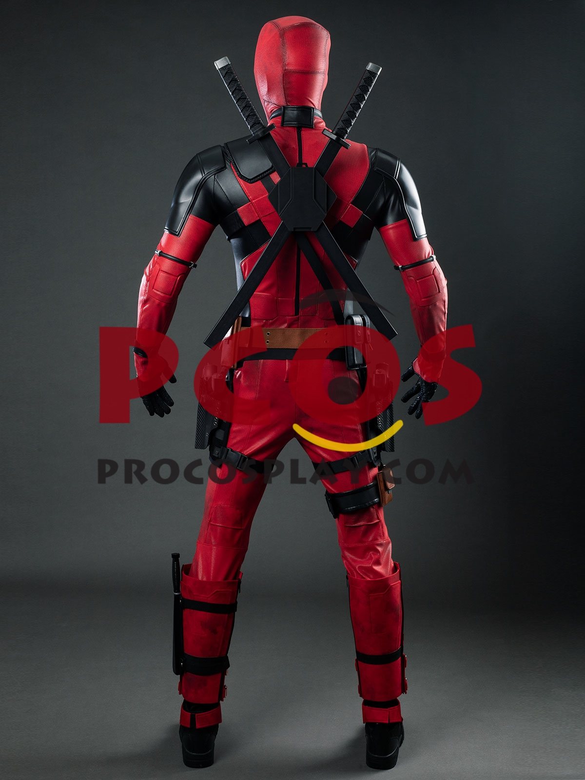 Deadpool 1 Wade Wilson Cosplay Costume Distressed Version C09929S