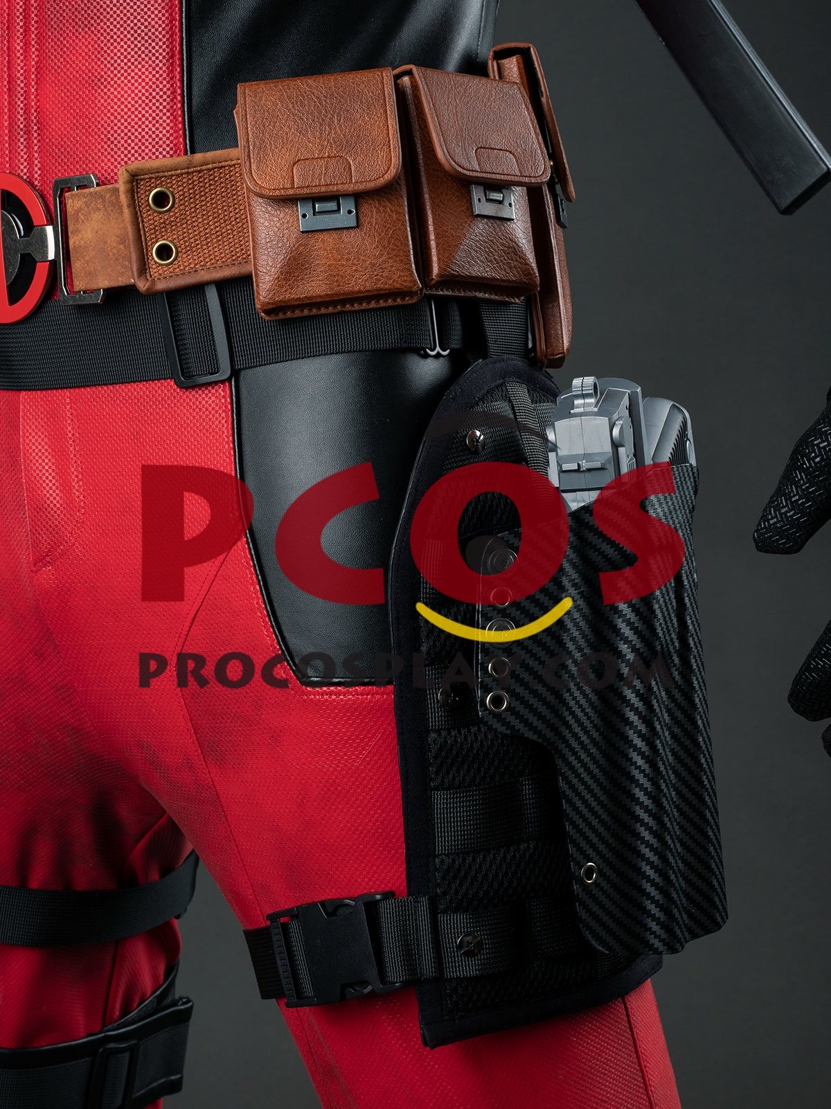 Deadpool 1 Wade Wilson Cosplay Costume Distressed Version C09929S
