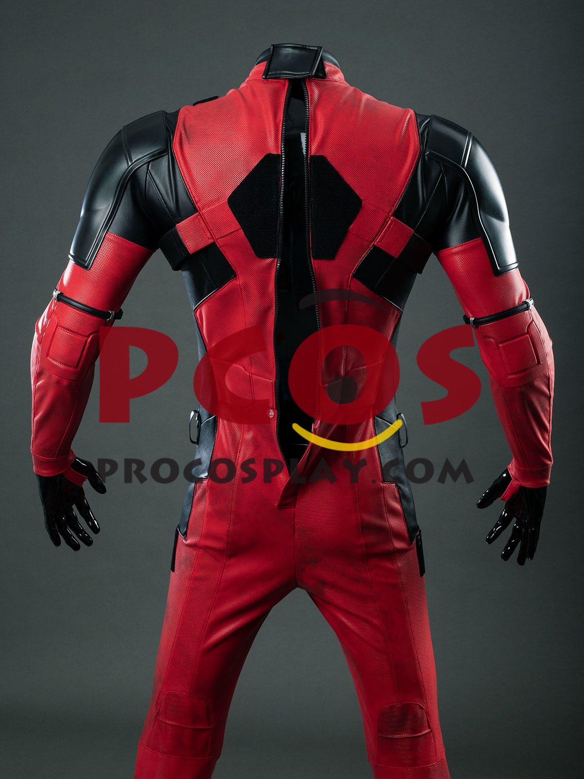Deadpool 1 Wade Wilson Cosplay Costume Distressed Version C09929S