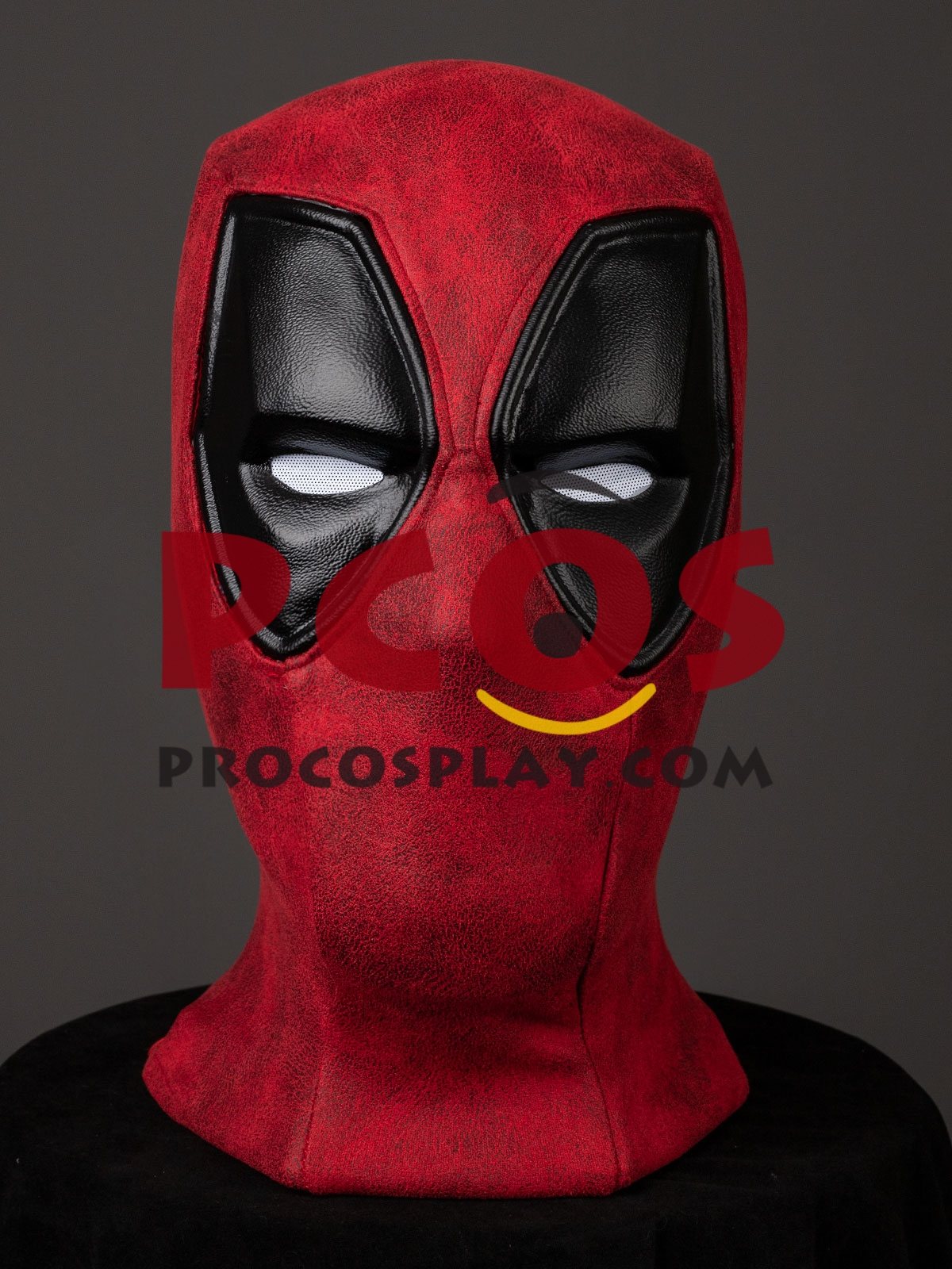 (image for) Ready to Ship Deadpool 3 Wade Wilson Deadpool Cosplay New Undetachable Eyes Helmet C08327_Mask_New