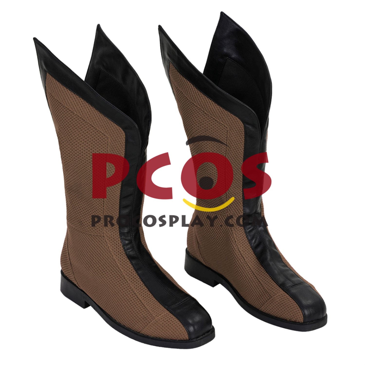 Ready to Ship Deadpool 3 James Howlett Wolverine Cosplay Shoes Brown Version C09547