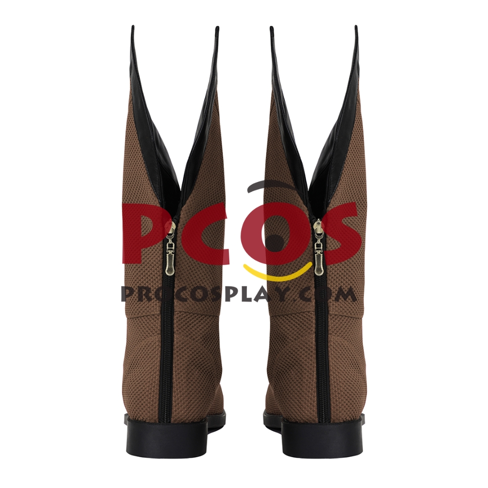 Ready to Ship Deadpool 3 James Howlett Wolverine Cosplay Shoes Brown Version C09547