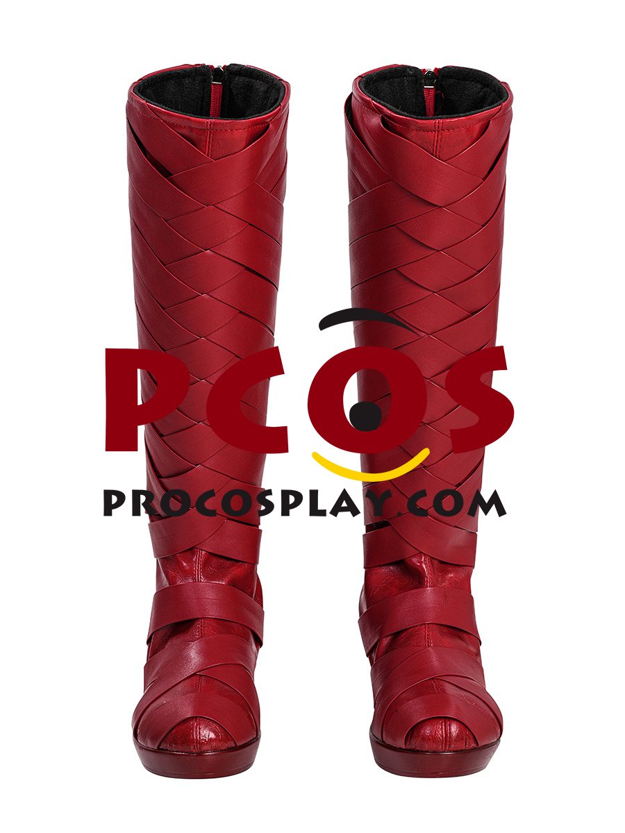 Daredevil: Unleash Hell Elektra Natchios Cosplay Shoes C09490